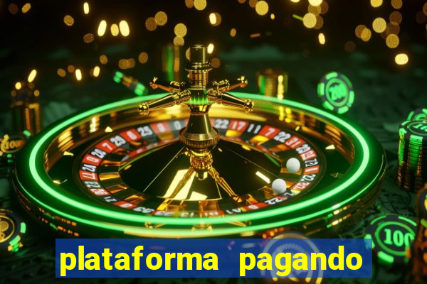 plataforma pagando muito fortune tiger